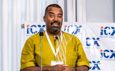 Former Capital FM presenter Eddy Kimani.