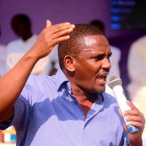 Gem MP Elisha Odhiambo Speaking During Past Political Function