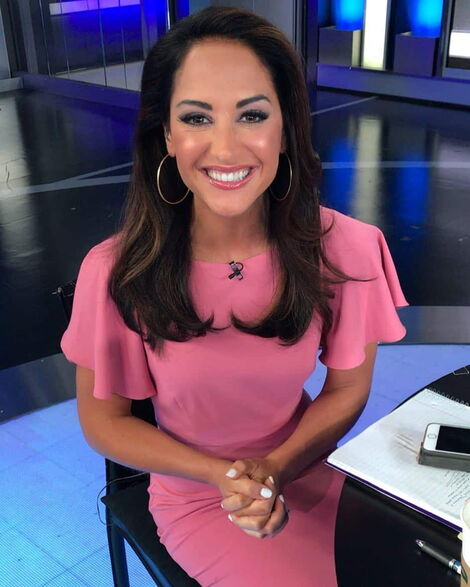 File photo of Emily Compagno Fox News Presenter 