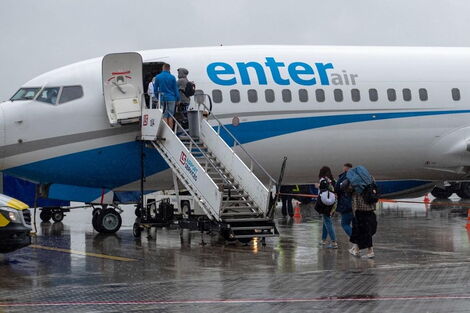 Poland Enter Air Plane, That Made an Emergency Landing After Take off From Mombasa
