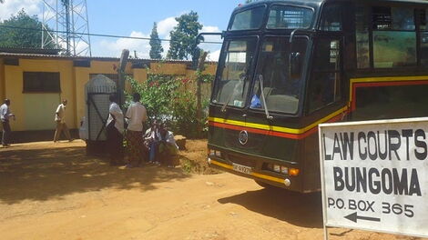 Entrance to Bungoma Law Courts