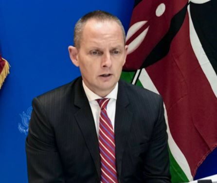 US Embassy Chargé d'Affaires Eric Kneedler.