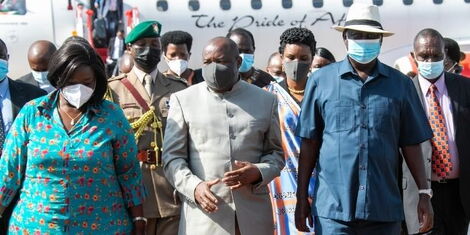 Raila Odinga Evariste Ndayishimiye