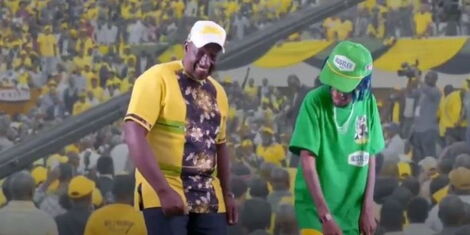 Deputy President William Ruto and ExRay released a remix of the song "Sipangwingwi" called "Hatupangwingwi" on Friday, April 8, 2022.