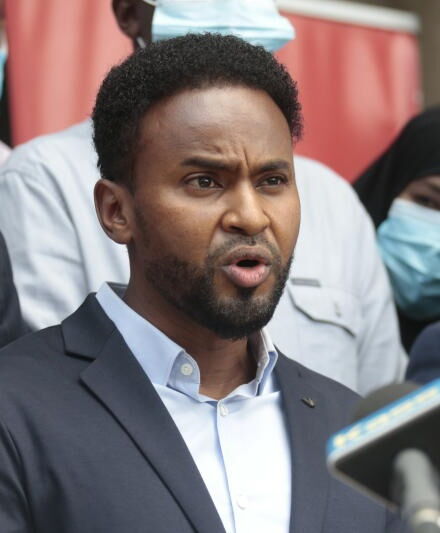 New Senator Garissa Abdulkadir Haji