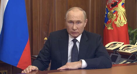 Russian President Vladimir Vladimirovich Putin.
