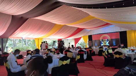 Images of the UDM party fundraiser at Serena Hotel, Nairobi on October 31