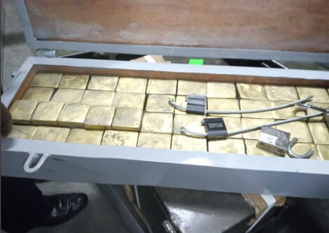 Fake gold bars seized at Jomo Kenyatta International Airport (JKIA)