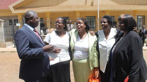 Family Members of the late Gerishon Kirima at Milimani Law Courts