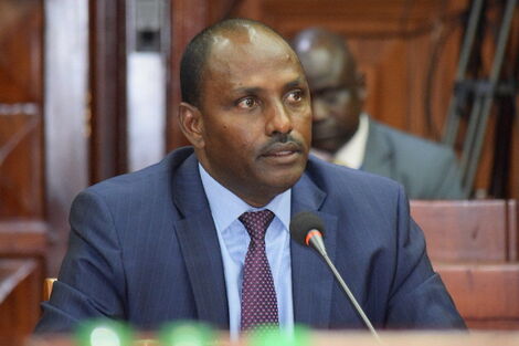 A file image of Treasury CS Ukur Yatani