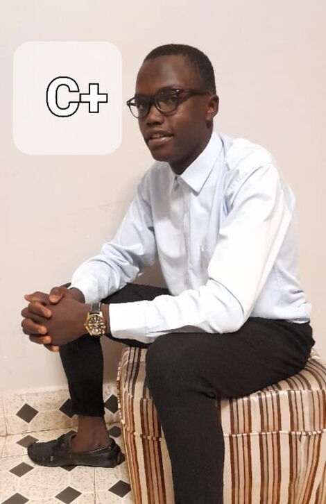 Steven Kapten Khalwale who sat 2021 KCSE Exams at Kakamega High School