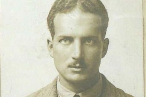 Former British soldier the late Eric Sherbrooke Walker.