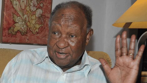 Former Cabinet Minister Kenneth Matiba