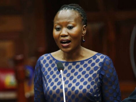 Former Independent Electoral and Boundaries Commission (IEBC) commissioner, Dr Roselyne Akombe.