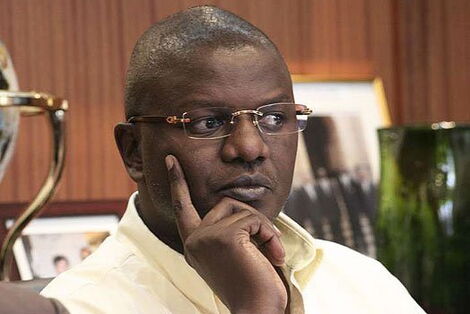 Former KTN presenter Louis Otieno
