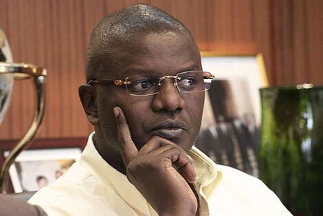 Former KTN anchor Louis Otieno