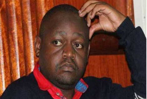 Former KTN editor Aaron Ochieng