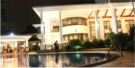 Former Nairobi Governor Evans Kidero's home in Muthaiga.