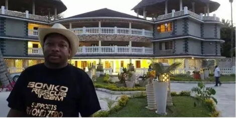 Former Nairobi Governor Mike Mbuvi Sonko's mansion in Mua Hills, Machakos County