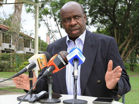 Former National Authority for Campaign against Alcohol and Drug Abuse (Nacada) chairman John Mututho.