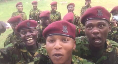 General Service Unit Officers After Graduating on Wednesday December 8, 2021