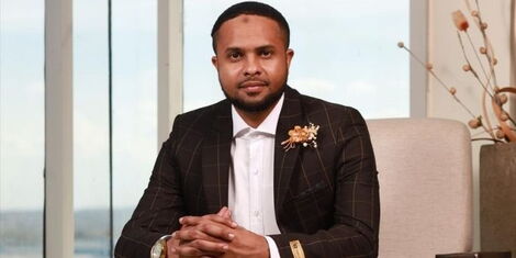 File Photo of Ex KTN Presenter Gaddafi Jamal