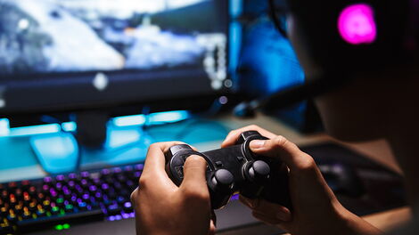 An image of gaming