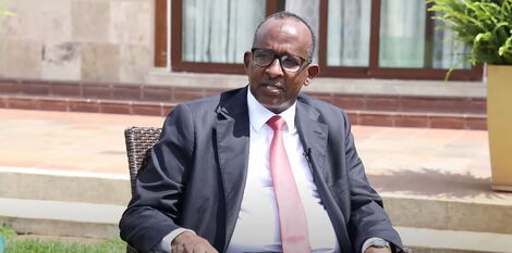 Garissa Township Member of Parliament Aden Duale.