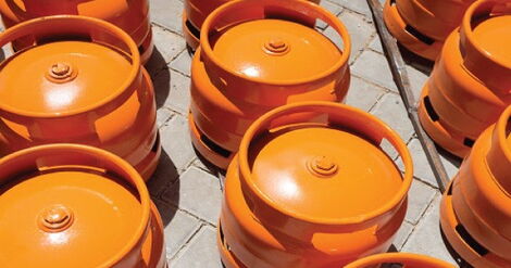 File photo of gas cylinders