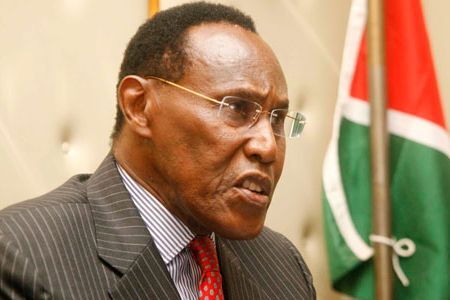 The late former vice president Gjergj Saitoti