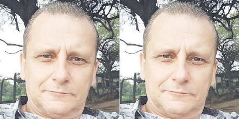 German Tycoon, Frank Michael Kraft who was thrown out of his lavish Nyali home in November 2019