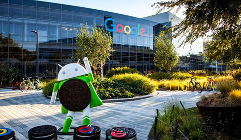 Google headquarters in San Jose, California