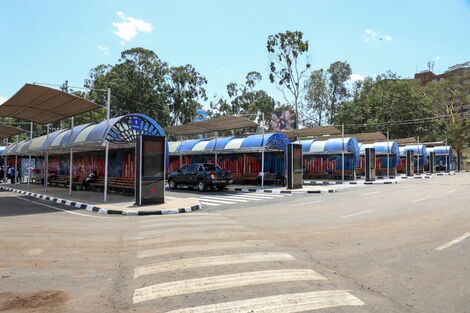 Green Park Terminal in Nairobi which is 95 per cent complete according to NMS 