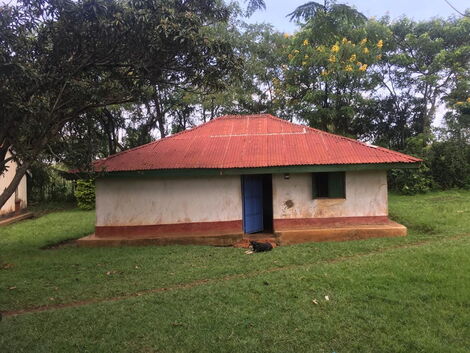 A photo of a house Ken Carson rented while studying in Form One at Chulaimbo High School in 2004.