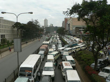 An image of traffic
