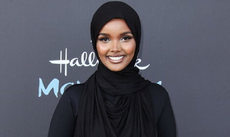 Halima Aden Wearing Hijab During Her Cover Photography Shoot