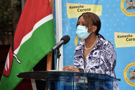 Chief Health Officer Dr Mercy Mwangangi