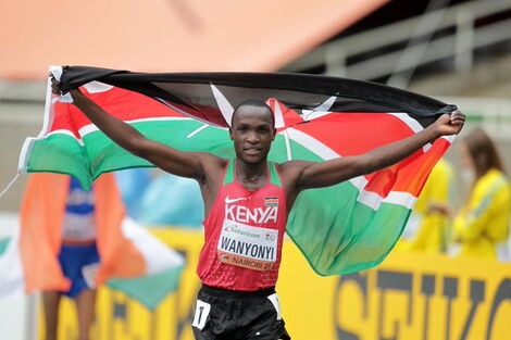 Heristone Wanyonyi After Clinching Gold on August 21