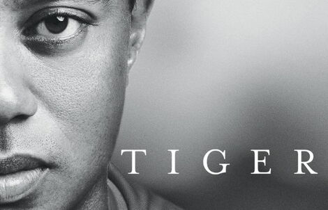 I tell him about Tiger, he's a golfer after all. His eyes light up.