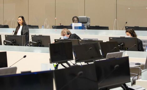 A session underway at Trial Chamber III of the International Criminal Court
