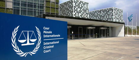 ICC headquarters at the Hague, Netherlands