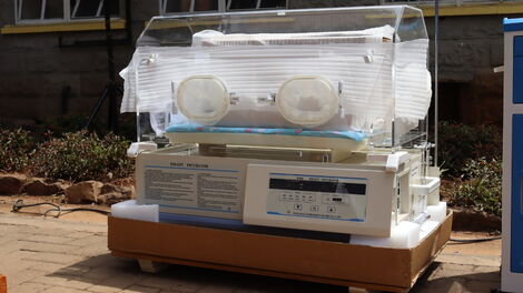 ICU equipment donated to Pumwani Hospital by Mozzart Bet