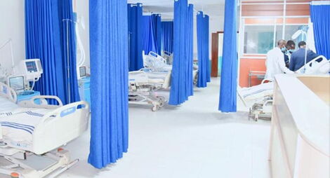 An ICU facility in Nandi County