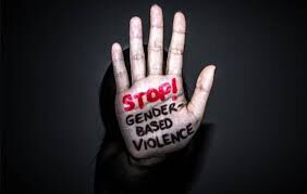 Image taken during a Gender Based Violence campaign.