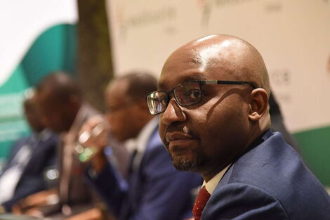 National Hospital Insurance Fund CEO Peter Kamunyo Gathege attends a past meeting.