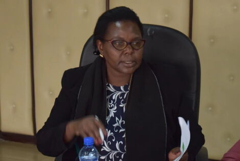 IEBC commissioner Irene Masit during a past event