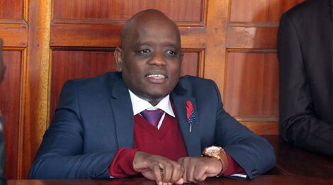 File image of Digital Strategist Dennis Itumbi in court in July 2019