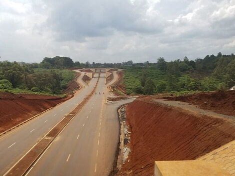 A Section of the James Gichuru- Rironi Road. PHOTO: TWITTER 