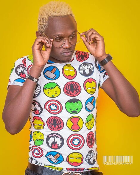 A file image by churchill show comedian James Macharia known as MC Coin