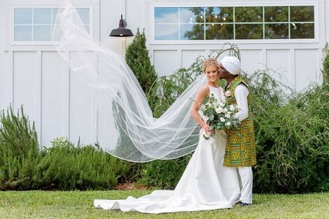 David Wachira and his wife Cecilie Wachira. June 12, 2020.